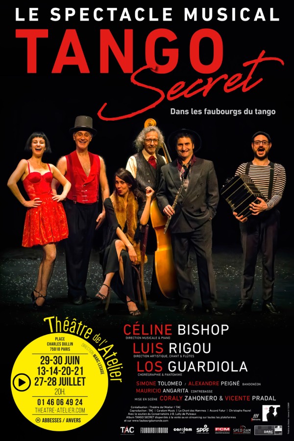 Tango Secret Théâtre de l'Atelier