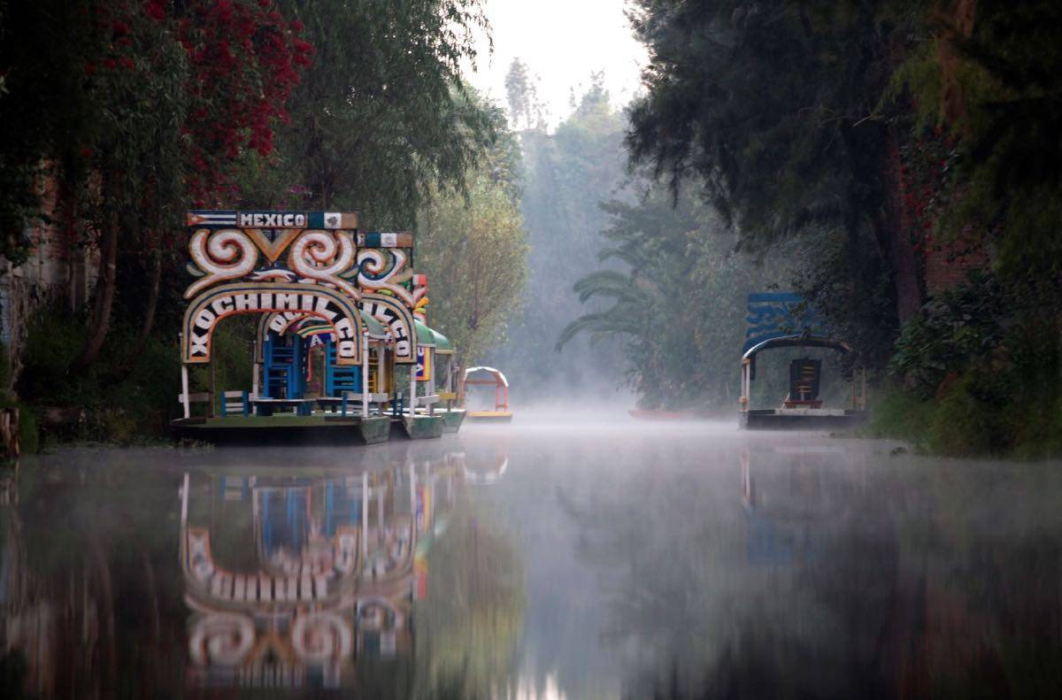 Les jardins de Xochimilco