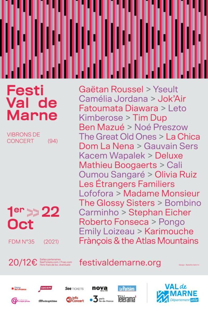 affiche festi'val de marne 2021