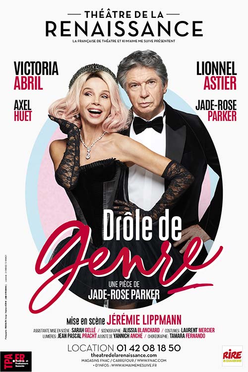 affiche de la pièce drôle de genre