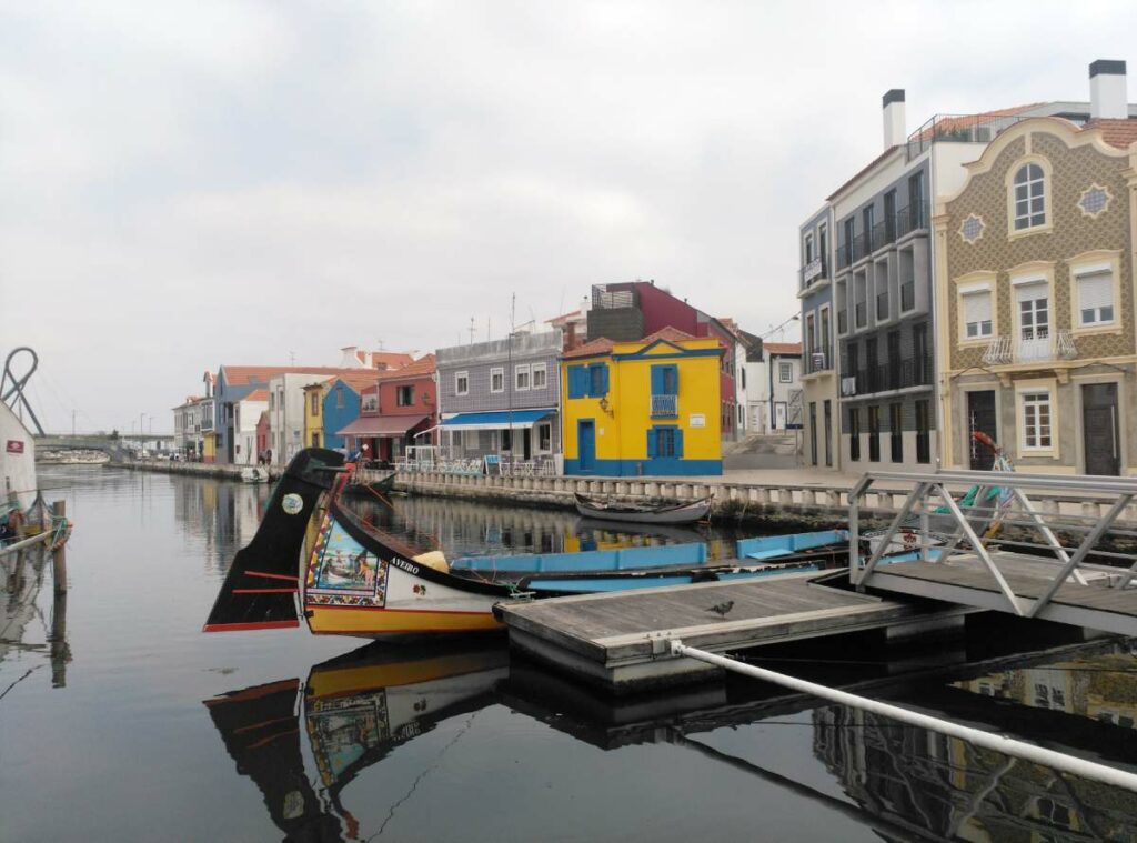 La ville d'Aveiro au Portugal