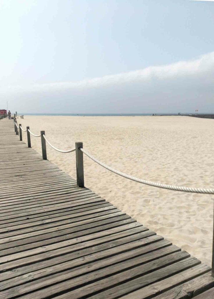 Plage près d'Aveiro