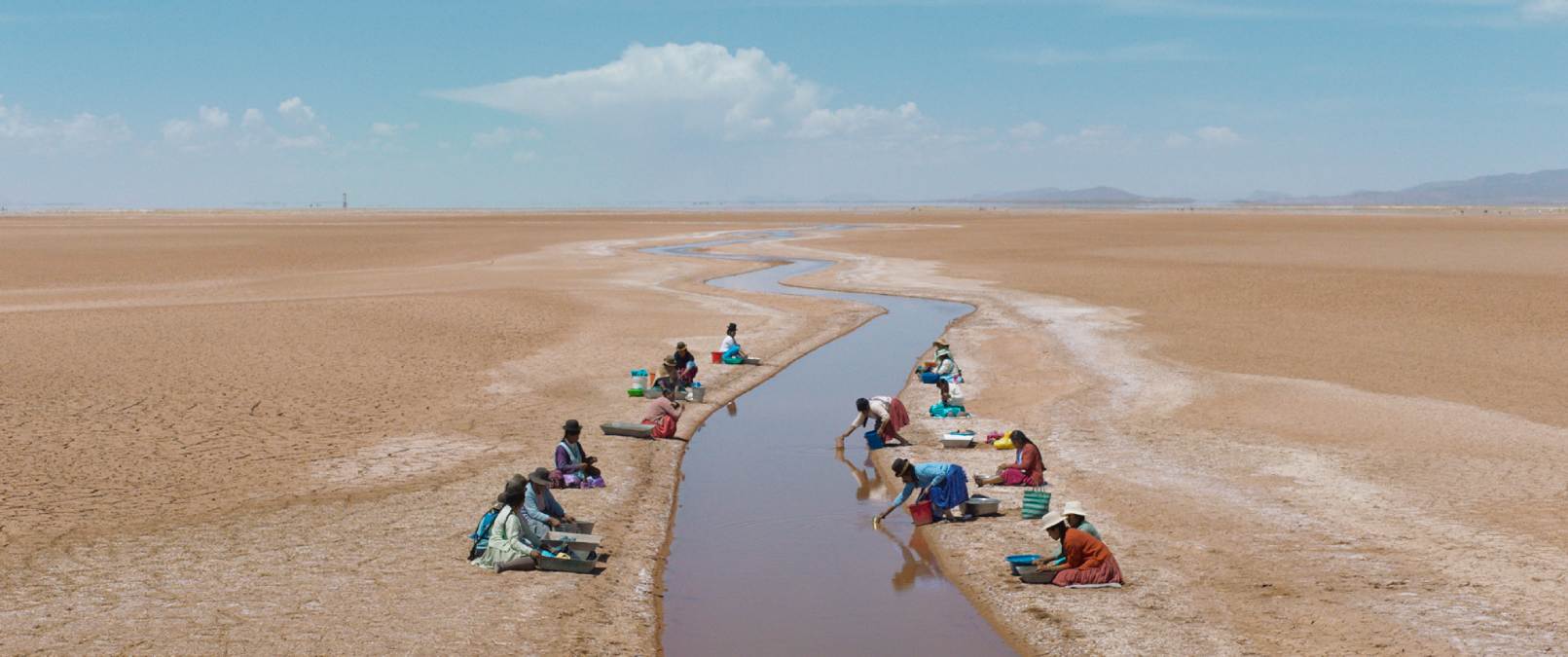 Photo de l'altiplano bolivien dans le film Utama. La terre oubliée