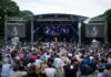 scène du festival django reinhardt à Fontainebleau