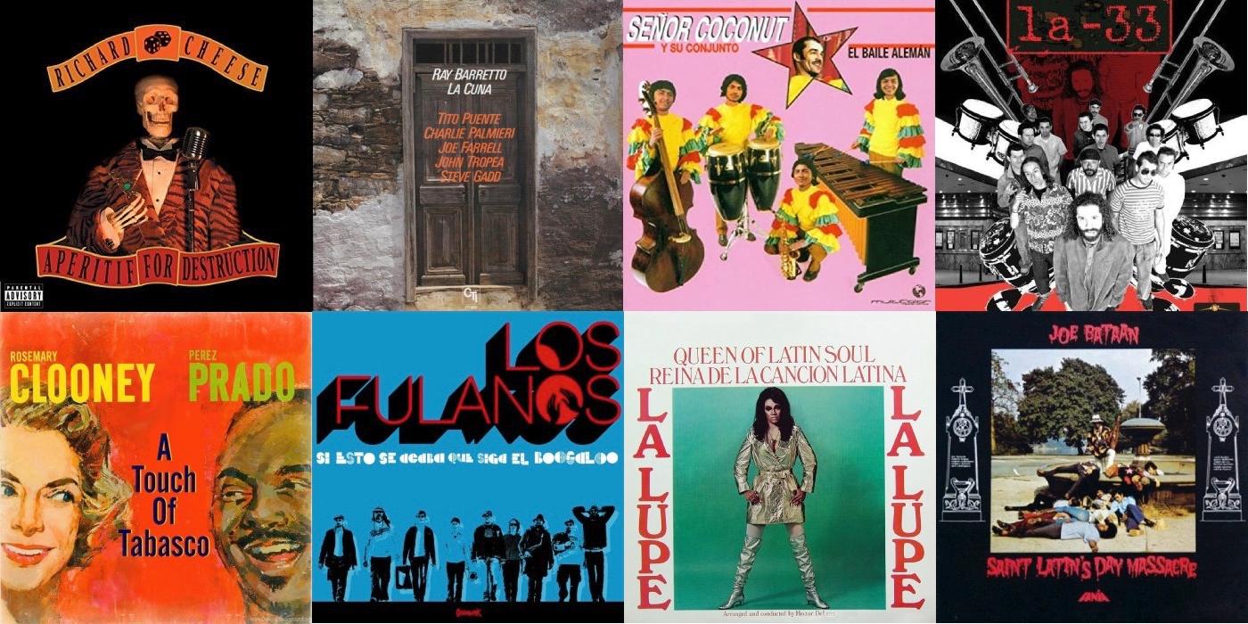 Pochettes d'albums latinos