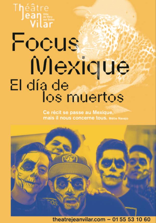 affiche focus mexique theatre jean vilar 2022