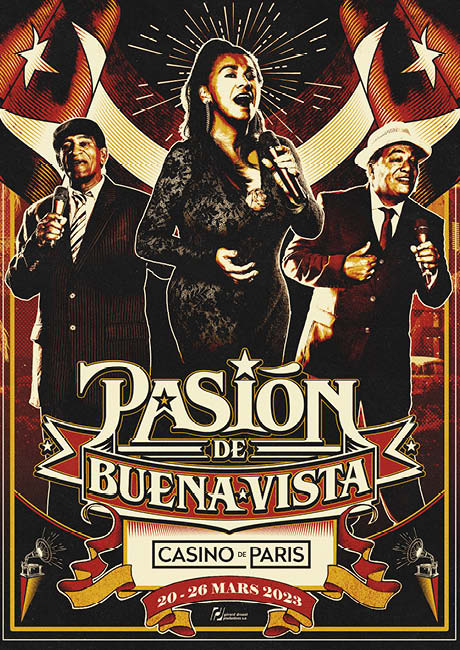 affiche spectacle pasion de buena vista casino de paris 2023