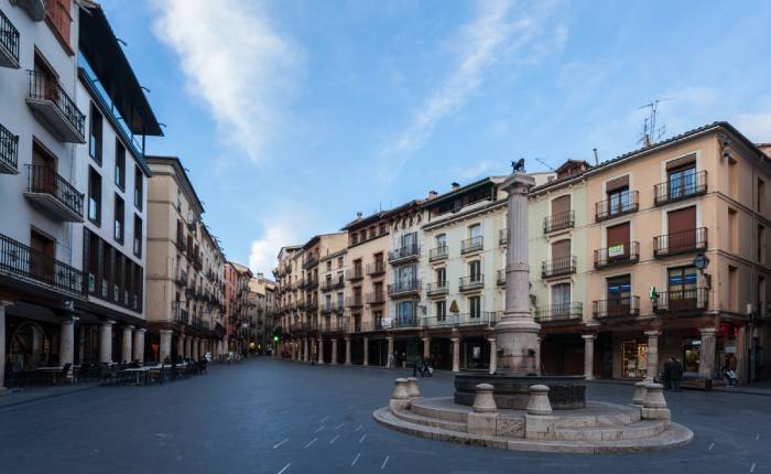 Plaza del Torico, Teruel, Espagne
