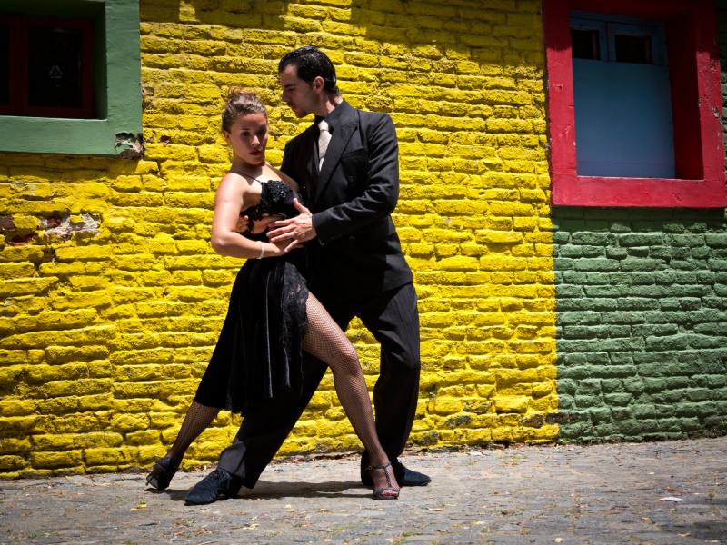 danseurs de tango à Buenos Aires