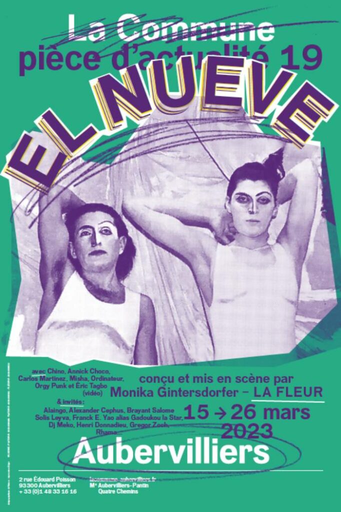 Affiche El Nueve Théâtre La Commune