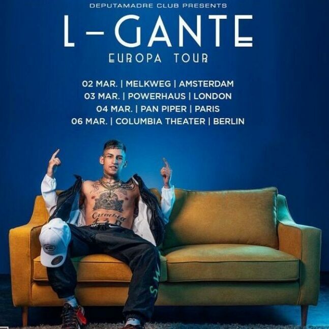 Affiche L-Gante Europa Tour (2023)