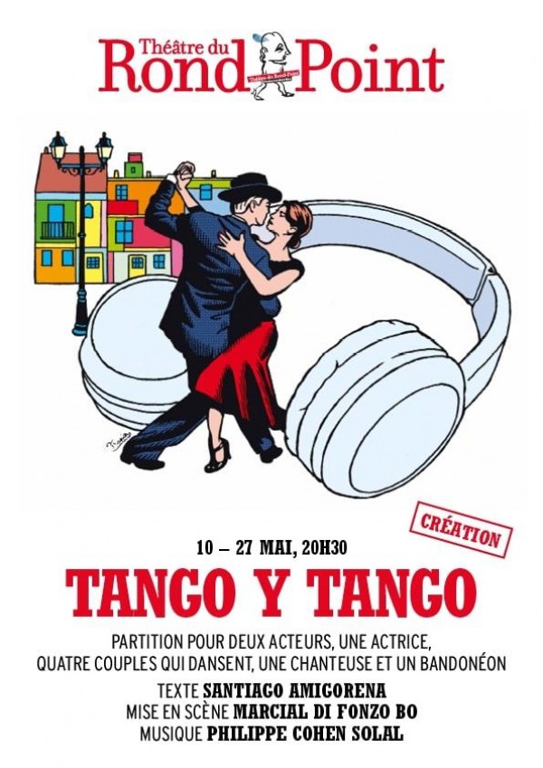 affiche spectacle tango y tango