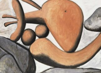 Femme lançant une pierre. Pablo Picasso, 1931 © RMN - Grand Palais - Mathieu Rabeau © Succession Picasso 2023