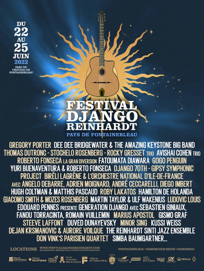 affiche festival django reinhardt 2023