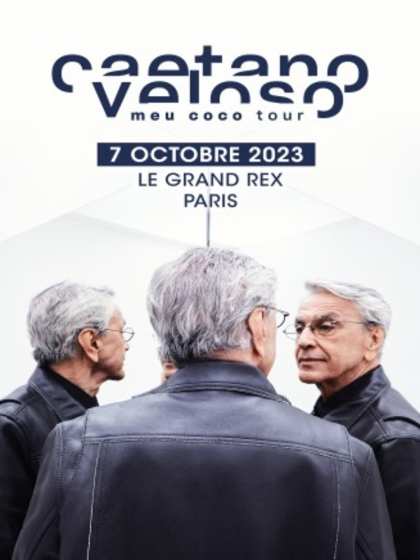 Affiche Caetano Veloso au Grand Rex