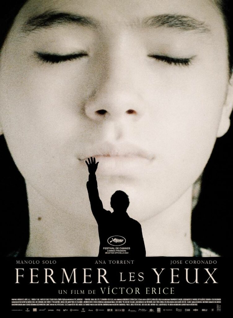 affiche du fllm Fermer les yeux de Victor Erice