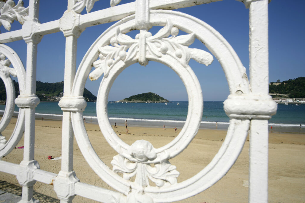 San Sebastian, le garde corps de La Concha