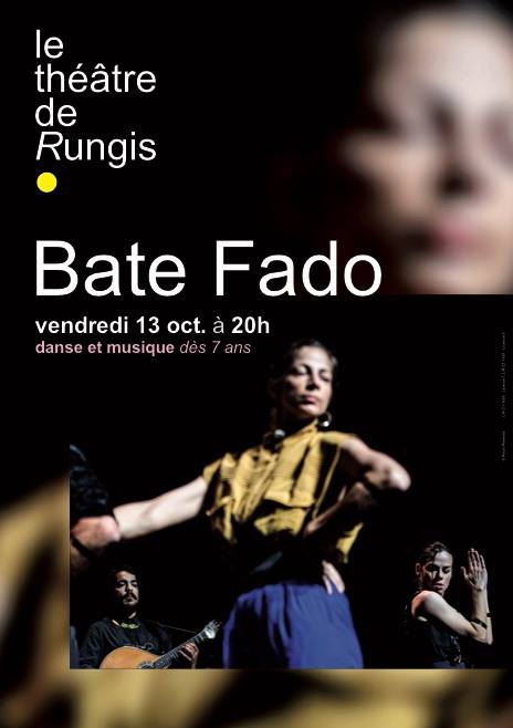 Affiche spectacle Bate Fado au Théâtre de Rungis (2023)