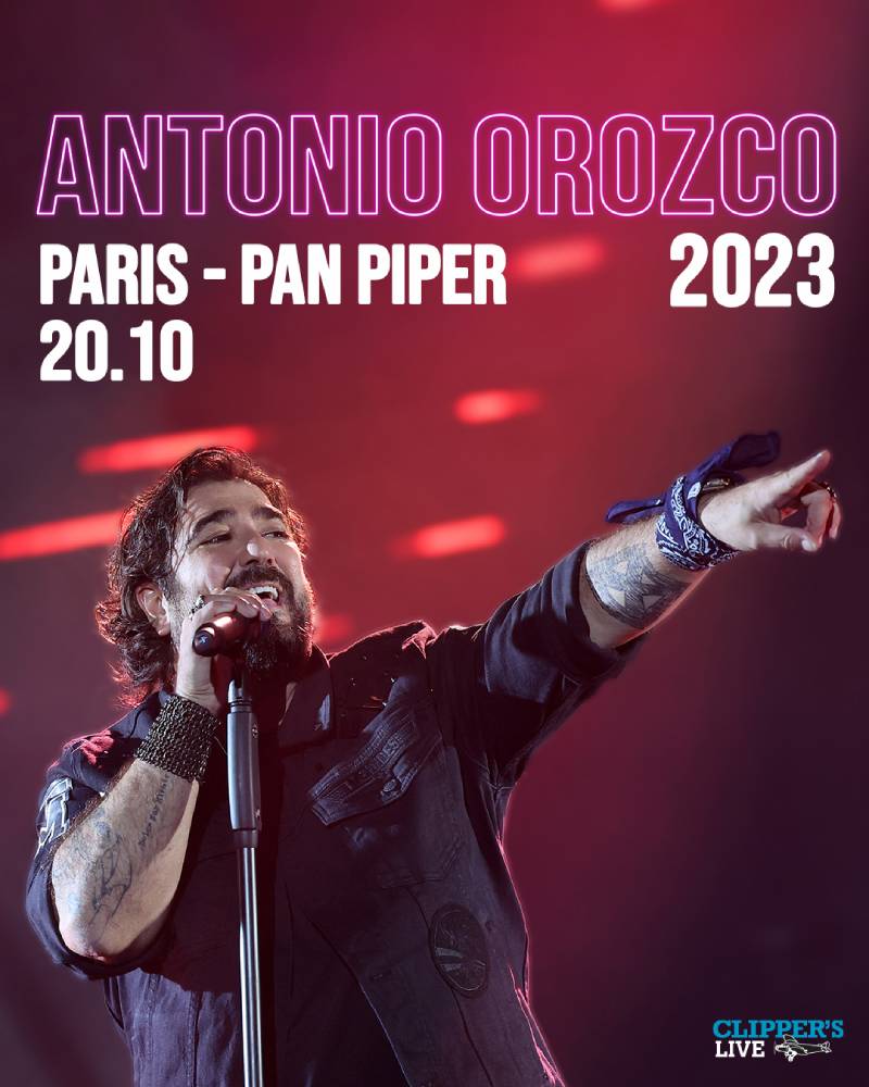 affiche concert antonio orozco paris