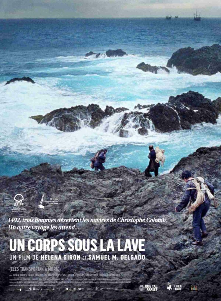 Affiche du film Un corps sous la lave