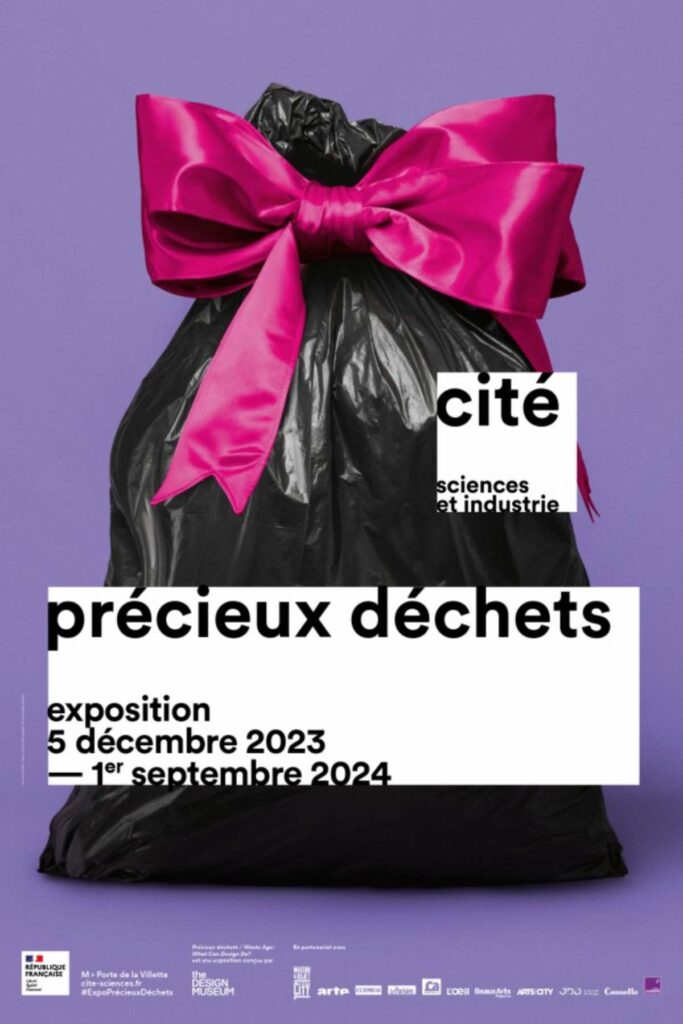 Affiche de l'exposition Précieux Déchets