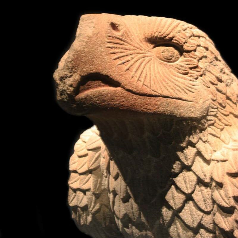Aguila cuauhxicalli, Museo del Templo Mayor