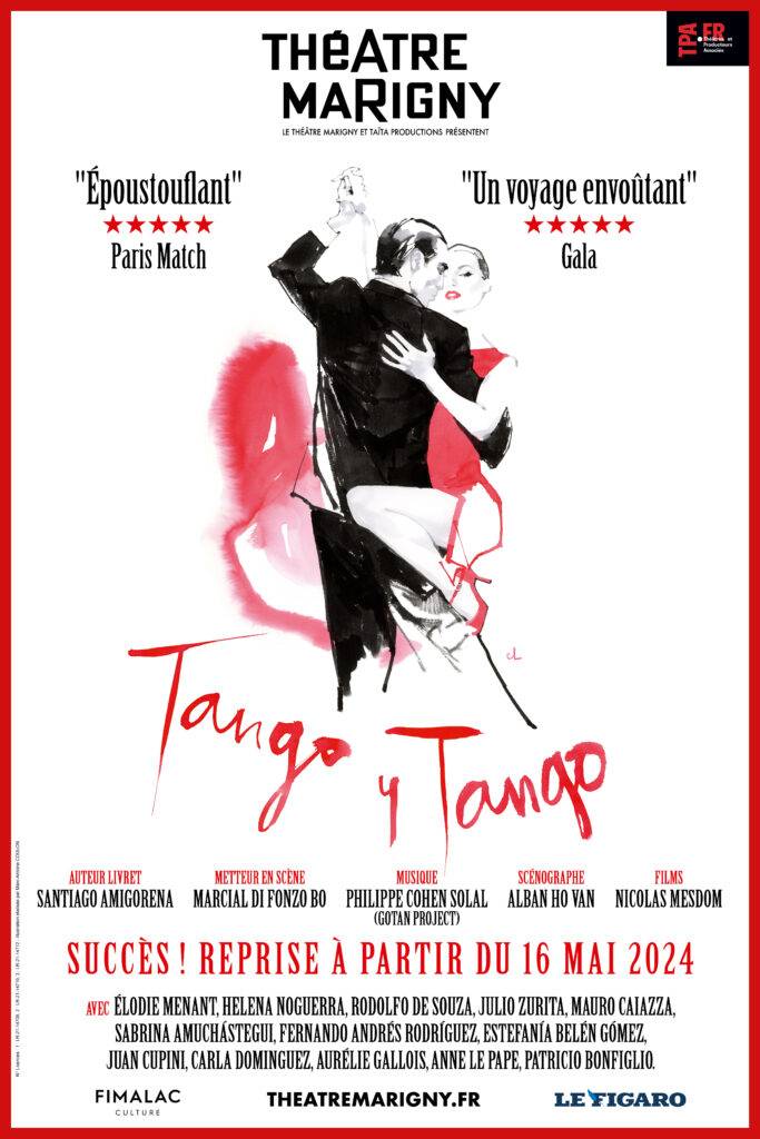 Affiche spectacle Tango y Tango