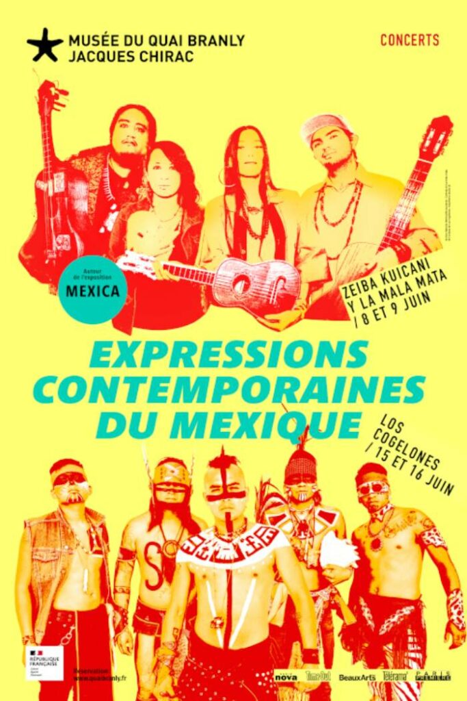 Affiche Expressions contemporaines du Mexique (2024)