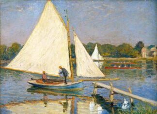 Claude Monet (1840-1926) Canotiers à Argenteuil, 1874
