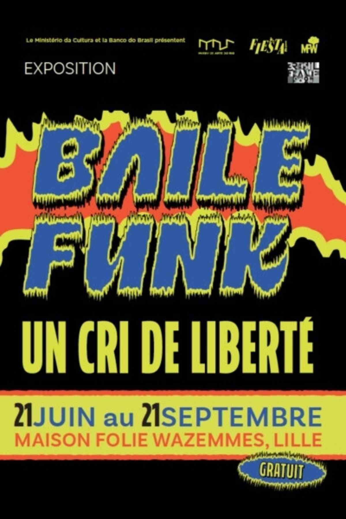 Affiche Baile Funk, un cri de liberté
