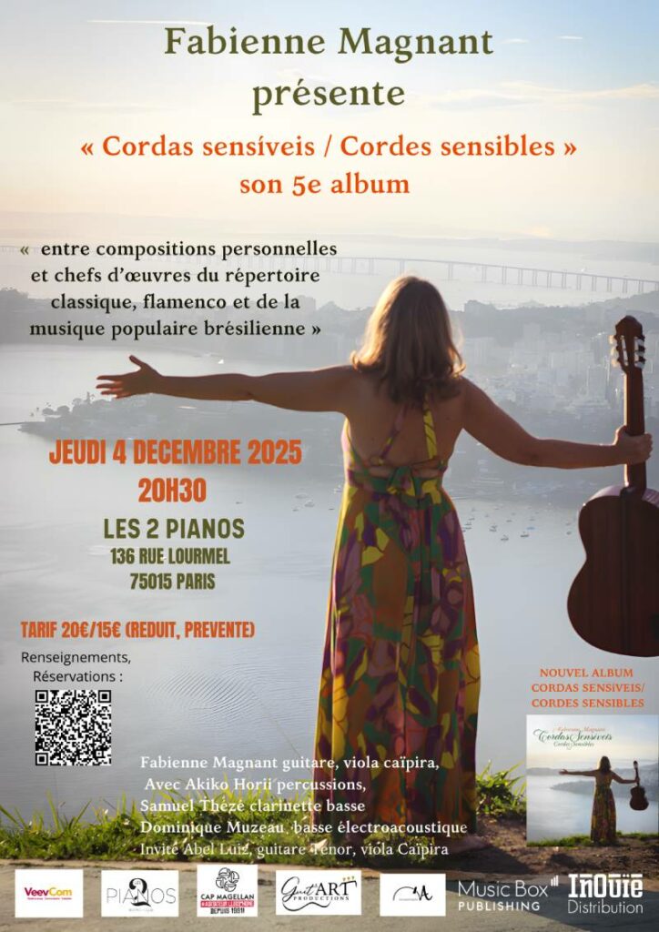 Affiche concert Fabienne Magnant