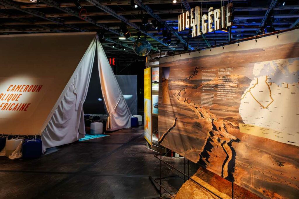 Image de l'exposition Frontière