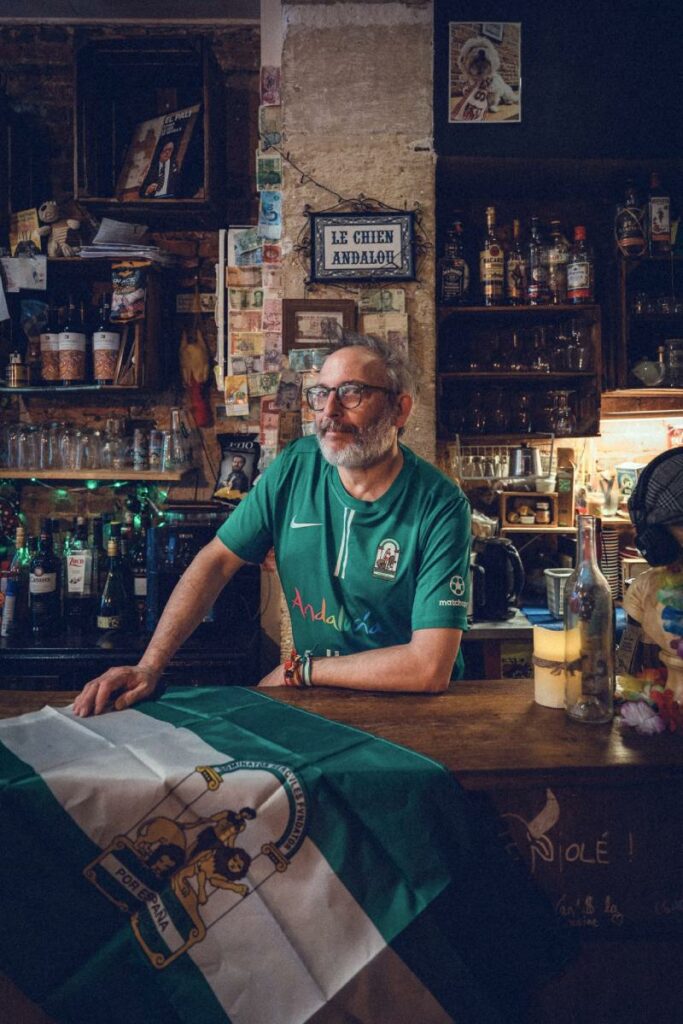 Juan Luis Fajardo bar le chien andalou, paris