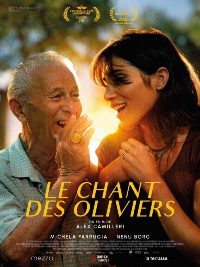 Affiche du film Le chant des oliviers